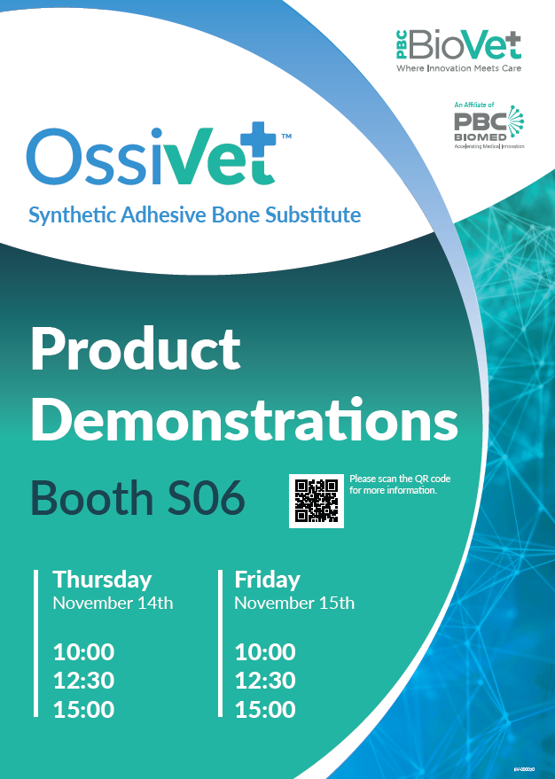 Countdown to the London Vet Show! Join us for Live Demos!