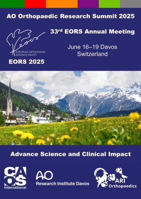 PBC Biomed are attending the 33rd Annual Meeting of the European Orthopaedic Research Society (EORS) in Davos, Switzerland this week.